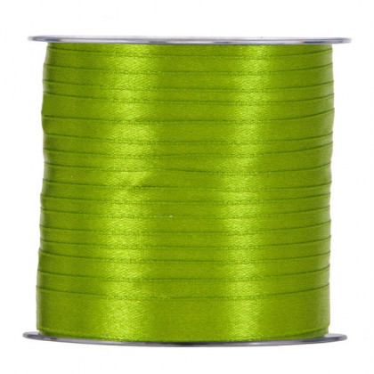 CINTA RASO SINGLE FACE MM10X100MT VERDE MANZANA