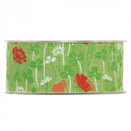 CINTA PAPAVERI MM40 X 20MT APPLE GREEN