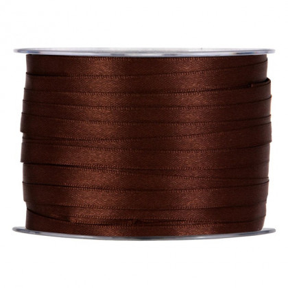 CINTA RASO 6MMX100MT MARRON