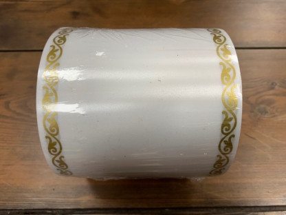 CINTA CEREMONY 100MMX50M BLANCO ORO