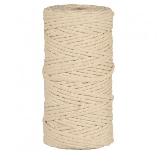 CORDON RECYCLED COTTON YARN MM5X100MT (300GR) NATURAL