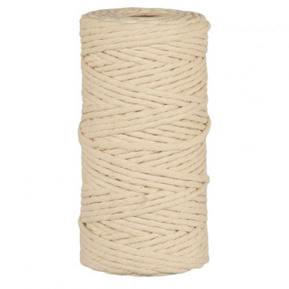 CORDON RECYCLED COTTON YARN MM5X100MT (300GR) NATURAL
