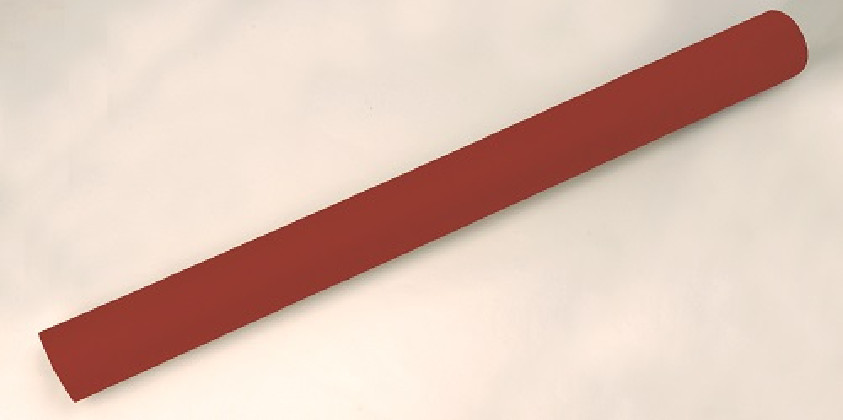 BOBINA PAPEL KRAFT WATERPROOF 70CMX50M ROJO