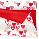 BOBINA OPACO MY LOVE ROJO COMB. 79CM X 25M