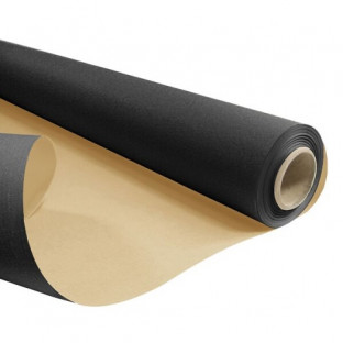 PAPEL KRAFT WATER RESISTENT 80CMX50M NAT/NEGRO
