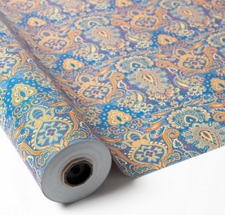 BOBINA PAPEL 70CM X 50M COMBINADO FLORES