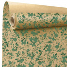 PAPEL KRAFT JASMINE 79CMX40M NAT/VERDE