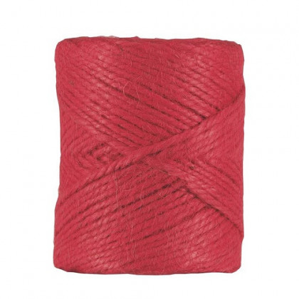 CINTA YUTE 2MM 100GR. BURDEOS