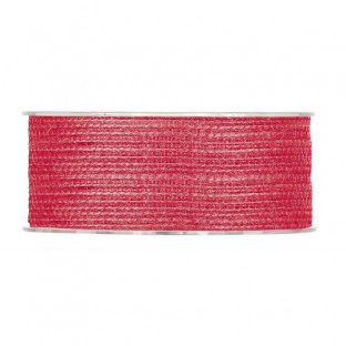 CINTA JUTA MM40X12MT ROJO