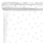 CELOFÁN TRANSPARENTE HOJAS BLANCO 70CMX50M