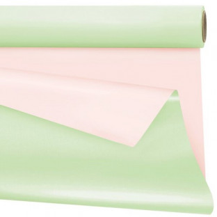 BOBINA OPACO DOBLE 69CM X 40M VERDE/ROSA