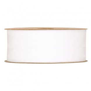 CINTA ORGANZA MATE MM40X20MT BLANCO