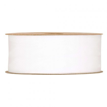 CINTA ORGANZA MATE MM40X20MT BLANCO