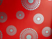 BOBINA PAPEL 62CM ROJO/PLATA