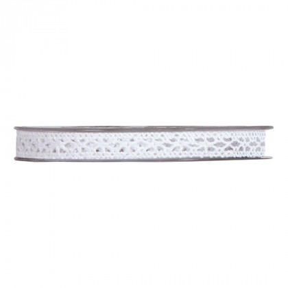 CINTA PIZZO MARY MM10X10MT WHITE