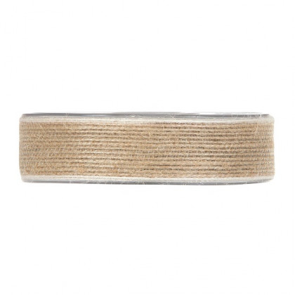 CINTA NASTRO YUTE COLOR 25MMX12MT WHITE