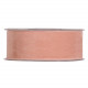 CINTA DOUBLE VELVET 40MMX7MT SALMON