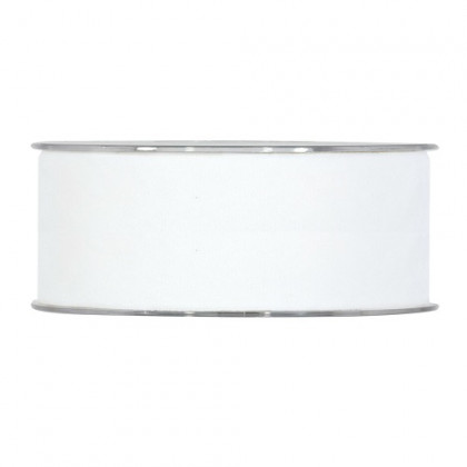 CINTA DOUBLE VELVET 40MMX7MT BLANCO