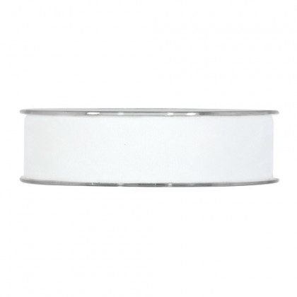 CINTA DOUBLE VELVET 25MMX7MT BLANCO