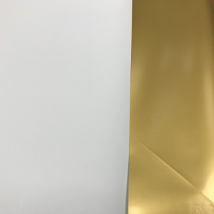 BOBINA OPACO MAT 70CMX40M B/ORO