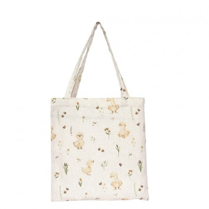 BAG DELICATE PATOS Y FLORES 38CM42H