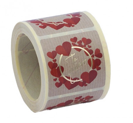 ETIQUETAS T'ESTIMO CORS X250uni