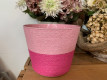 MACETA CUERDA Ø19XH16B14 FUCSIA/ROSA