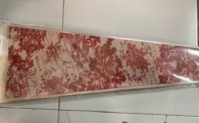 BOLSA GENUINE GRANATE PASTEL 18X50CM X 100uni