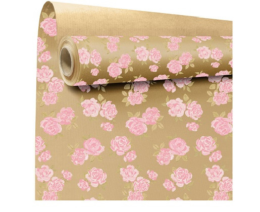 PAPEL WATER RESISTENT ELSA 79CMX40M ROSAS ROSA