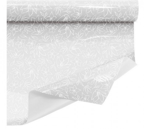 BOBINA OPACO BAKI 80CMX40M BLANCO COMB.