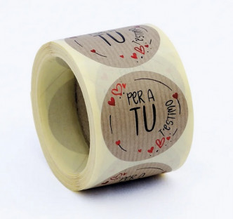 ETIQUETA PER TU T'ESTIMO X250UNI