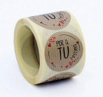 ETIQUETA PER TU T'ESTIMO X250UNI