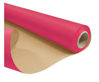 PAPEL KRAFT WATER RESISTENT 79CMX25M FRAMBUESA