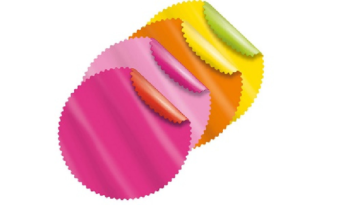 BLONDA UNIE DUO 68CM X 80UNI MIX