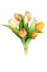 TULIPAN BOUQUET 30CM MIX NARANJA