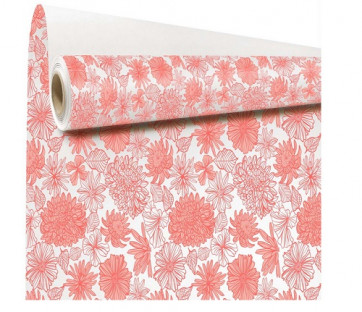 PAPEL WATER RESISTENT SALOME 79CMX40M BL/ROSA