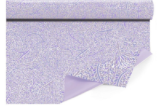 BOBINA OPACO CLARISSAN 80CMX40M LILA COMB.