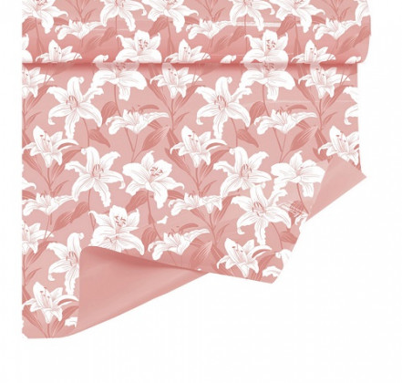 BOBINA OPACO LYSANDRE 80CMX40M ROSA COMB.