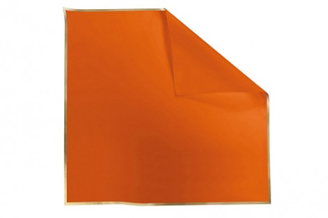 PAPEL CARRE 70CMX70CMX100UNI NARANJA