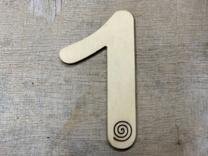 NÚMERO MADERA 1