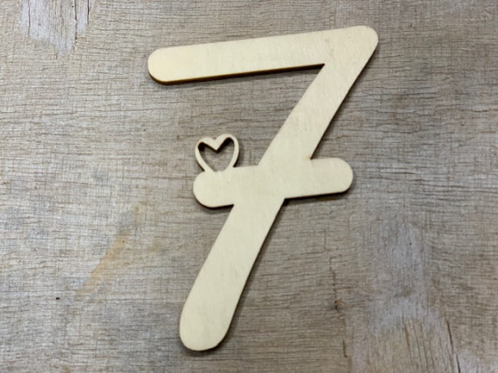 NÚMERO MADERA 7