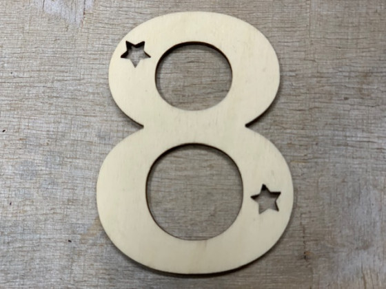 NÚMERO MADERA 8