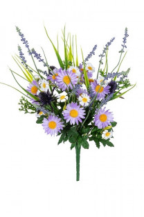 RAMO MARGARITA/LAVANDA H40CM LILAS