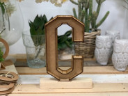 LETRA MADERA C