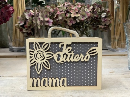 BASE TE QUIERO MAMA GRIS