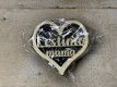 CORAZONES MADERA "T'ESTIMO MAMA" PAQ X 10UNI