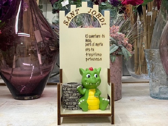 BASE CASTELL DRAC CERÀMICA