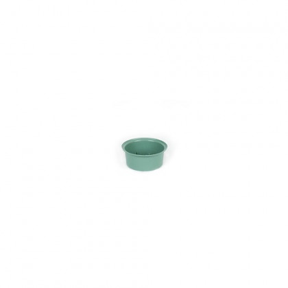 BANDEJA CILINDRICA 1/8 PASTILLA Ø7,2X3,5CM VERDE