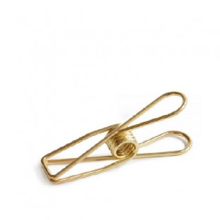 PINZAS METAL ORO