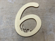 NÚMERO MADERA 6